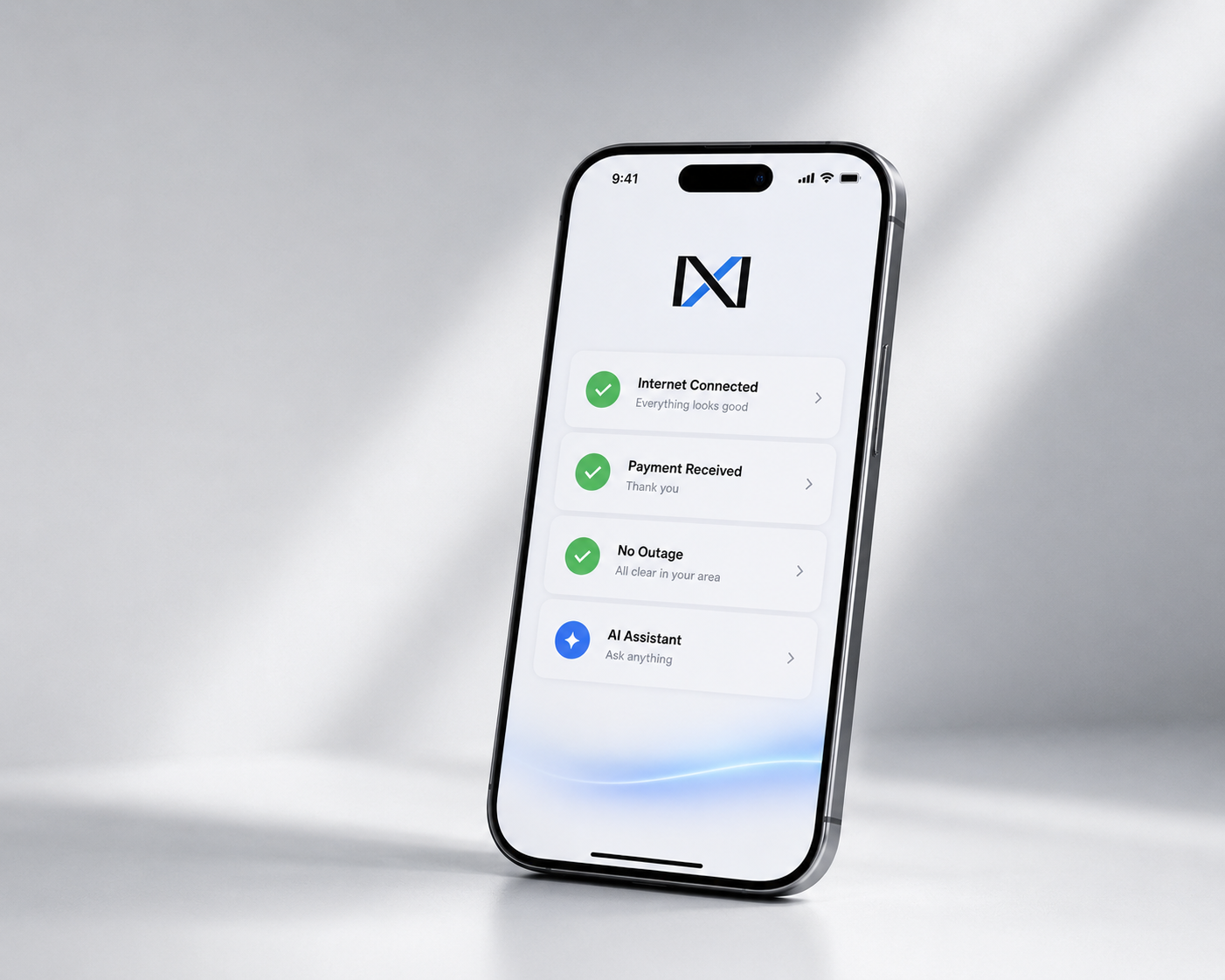 AI in the subscriber's pocket, not just in the NOC.